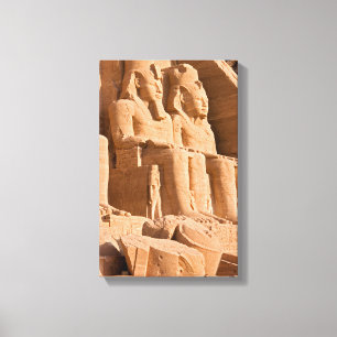 Abu Simbels Underbara tema - Ramses II - Egyptenen Canvastryck