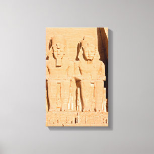 Abu Simbels Underbara tema - Ramses II - Egyptenen Canvastryck