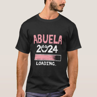 Abuela 2024 Laddar framtida nya mormor T Shirt