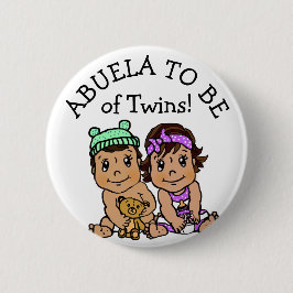Abuela är av Twillingar, Hispanic Baby Shower Knapp