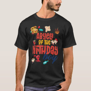 Abuela Birthday Boy Pirat Födelsedagsfest Theme Oc T Shirt