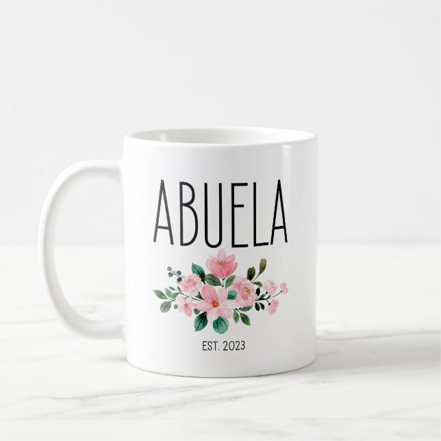 Abuela Est 2023, Abuelos Announcement Spain Kaffemugg (Vänster)