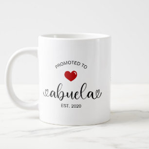 Abuela Establecerad Ny Mormor Present Jumbo Mugg