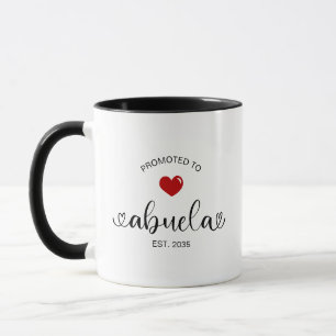 Abuela Establecerad Ny Mormor Present Mugg