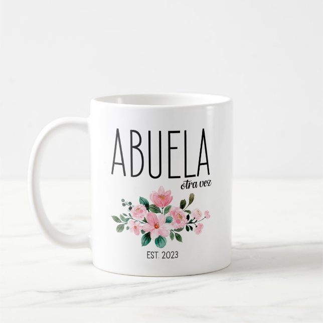 Abuela Otra Vez Est 2023, Regalos Para Abuela Kaffemugg (Vänster)