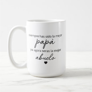 abuela pregnancy announcement, anuncio de embarazo kaffemugg