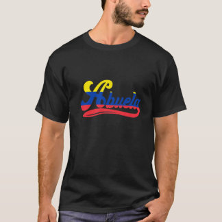 Abuela Venezuela Flag Bandera Venezuelan Art Woman T Shirt