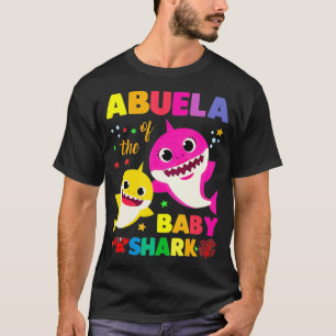 Abuela vid Baby-hajdagen Abuela Shark  T Shirt