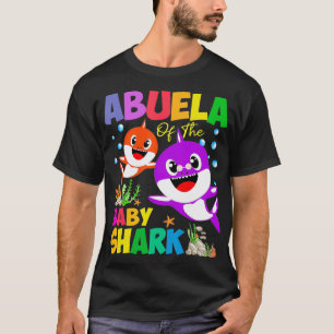 Abuela vid fågelvildsdagen i Baby Abuela Shark _1 T Shirt