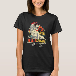 Abuelasaurus Rex Dinosaur Abuela Saurus Family Mat T Shirt