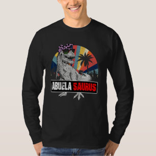 Abuelasaurus Rex Dinosaur Abuela Saurus Family Mat T Shirt