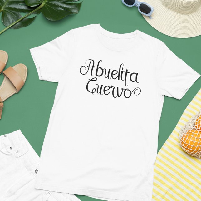 Abuelita Cuervo Grandmor Spain Script T Shirt (Skapare uppladdad)