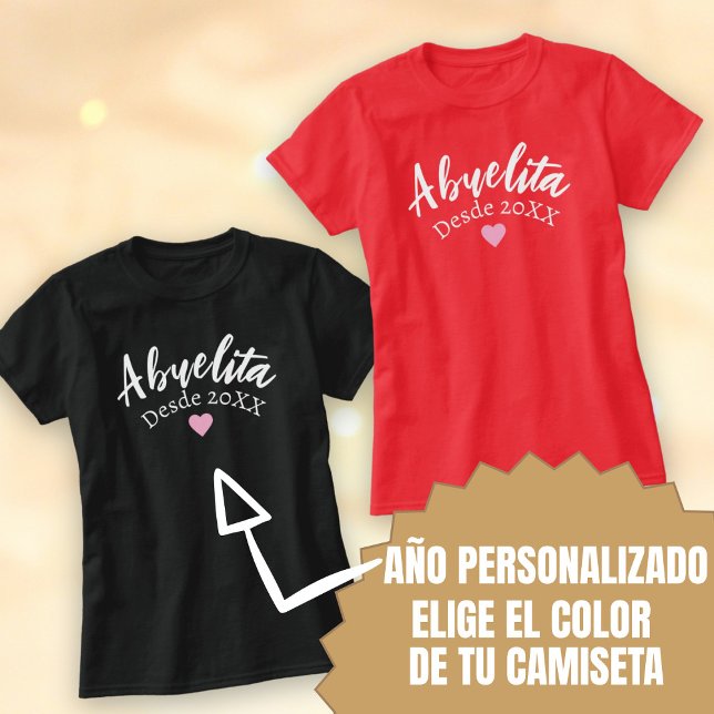 Abuelita Regalo Personalizado T Shirt (Abuelita Regalo Personalizado T-Shirt)