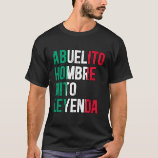 Abuelito Leyenda Grandpa Abuelito Grandfather T Shirt