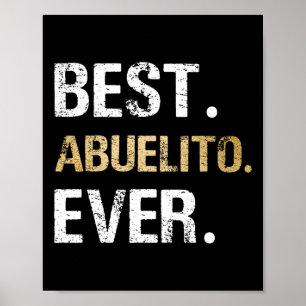 Abuelito någonsin Graphic Gift från mordotter Gran Poster
