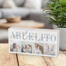 Abuelito We Kärlek You 4 Photo Collage