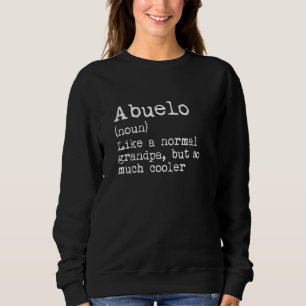 Abuelo-definitionen är som en morfar men mycket ko t shirt
