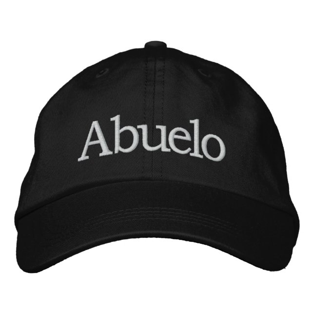 Abuelo Embroiderade Hat Broderad Keps (Framsida)