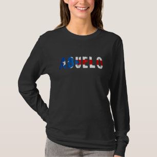 Abuelo Puerto Rico-flagga Puerto Rico-kultur Vint T Shirt