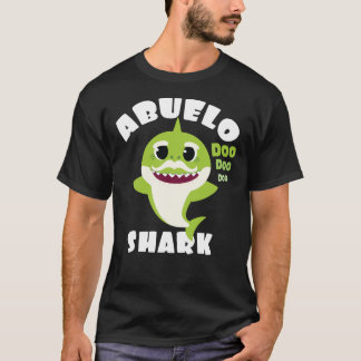 Abuelo Shark Gift Cute Baby Shark Design Matching T Shirt