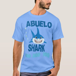 Abuelo Shark Gift Grandpa Camisa de Regalo Abuelo T Shirt