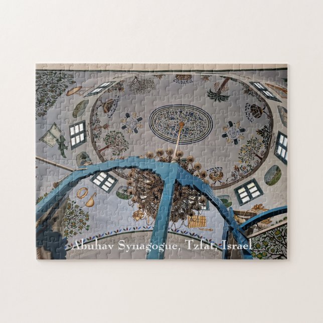 Abuhav Synagogue - Tzfat, Israel Pussel (Horisontell)