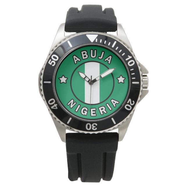 Abuja Nigeria Armbandsur (Framsida)