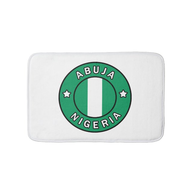 Abuja Nigeria Badrumsmatta (Framsidan)