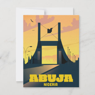 Abuja Nigeria City Gate Vintage resemaffisch