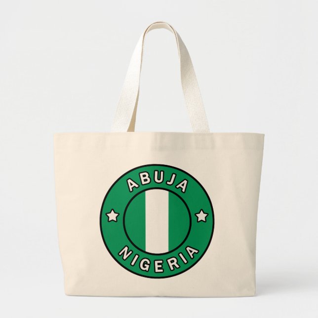 Abuja Nigeria Jumbo Tygkasse (Framsidan)