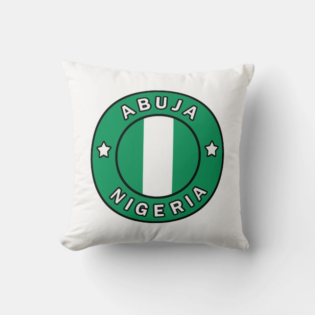 Abuja Nigeria Kudde (Framsida)