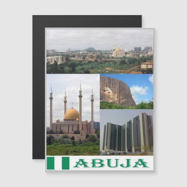 Abuja - Nigeria - Mosaic - (Fram/baksida)