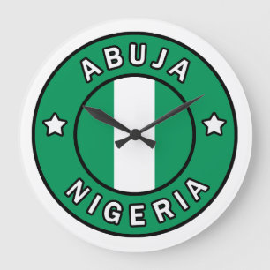 Abuja Nigeria Stor Klocka