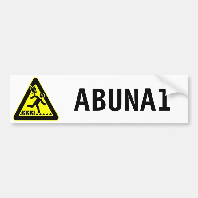 Abunai bildekal (Framsidan)