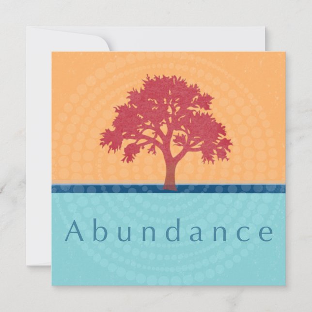 Abundance Art Card Julkort (Framsida)