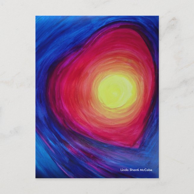 Abundance-bekräftelse Vykort (Framsida)