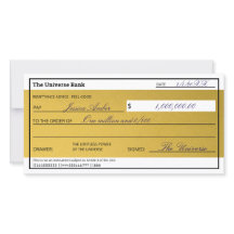 Abundance Check mot Attraktion Elegant Guld