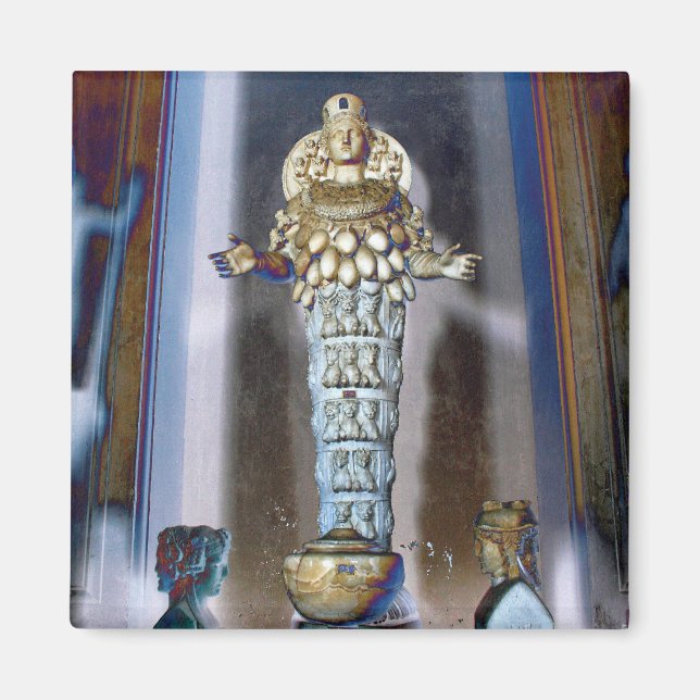 Abundance: Goddess Diana of Ephesus Magnet (Framsidan)
