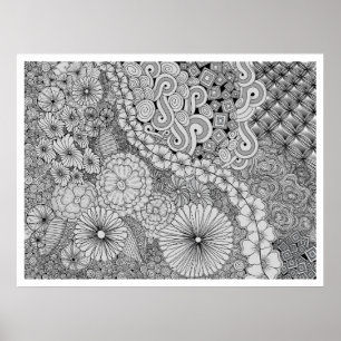 Abundance in Bloom - Färgbeständig Poster