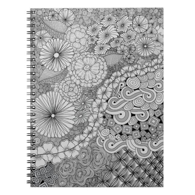 Abundance in Bloom Notebook Anteckningsbok (Framsidan)