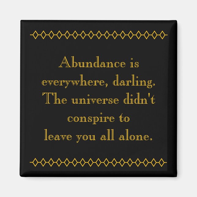 Abundance Magnet (Framsidan)