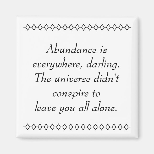 Abundance Magnet (Framsidan)