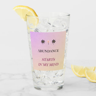 Abundance Mindset – Flowers of Abundance Glaskopp