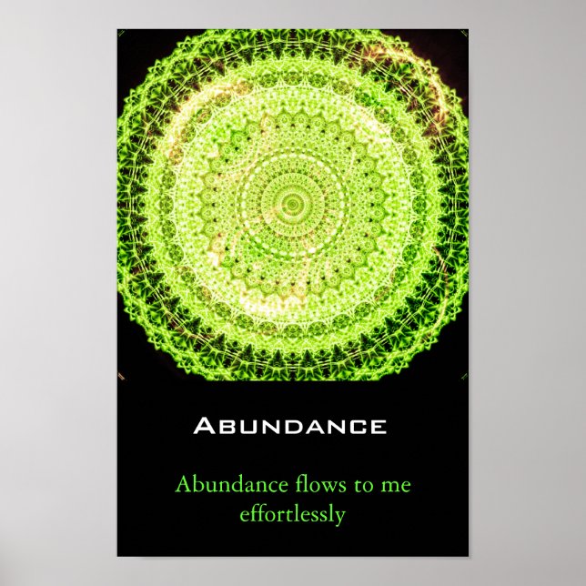 Abundance Poster (Framsidan)