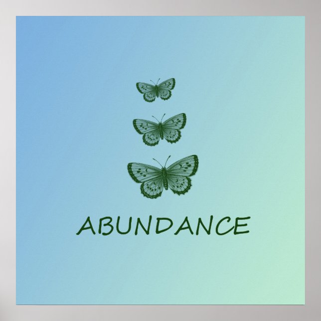 Abundance Poster (Framsidan)