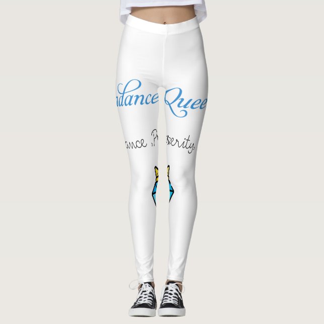 ABUNDANCE QUEEN Leggings (Framsida)