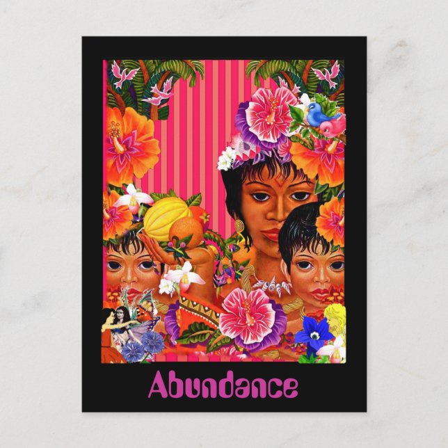 Abundance Vykort (Framsida)