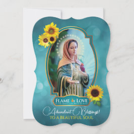 "Abundant Blessings till en vacker själ"