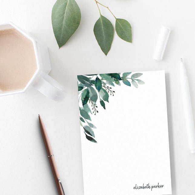Abundant Foliage | PERSONLIG Post-it Block (Skapare uppladdad)