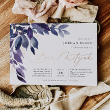 Abundant Foliage | Violet Botanical Pub Mitzvah